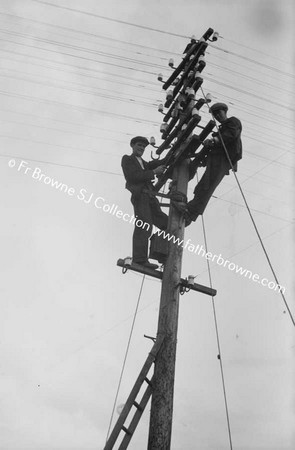 REPAIRING TELEPHONE WIRES